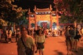 Old town of Hoi An in Vietnam by night